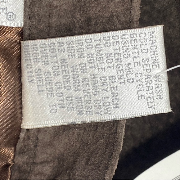 Preswick and Moore, Long, Suede Leather-Skirt Size 12 - Picture 6 of 6